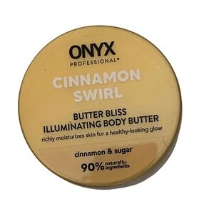 NEW ONYX Professional Cinnamon Swirl Butter‎ Bliss Body Butter 7 ounce - 2 Pack